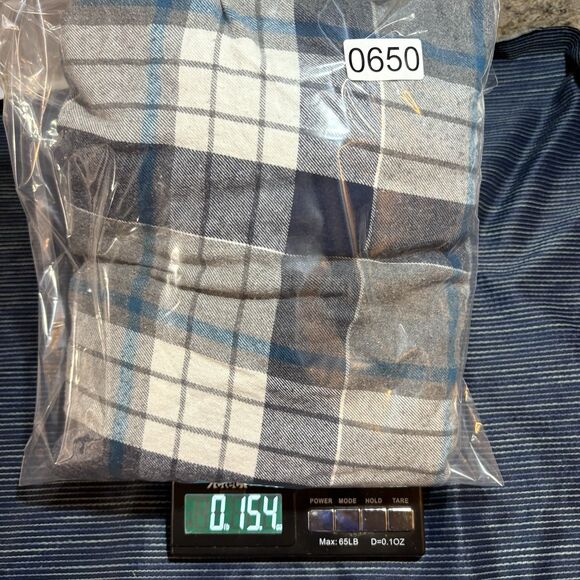 Old Navy Mens XXL Vintage Flannel Shirt Plaid Long Sleeve Button Up Regular Fit - Picture 7 of 7